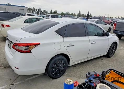 2015 Nissan Sentra S из США, поврежденный, VIN 3N1AB7AP5FY237605